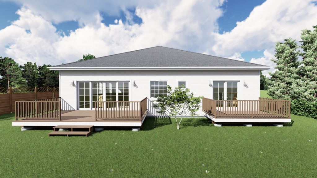 Scarlett Ranch House – Back Terrace