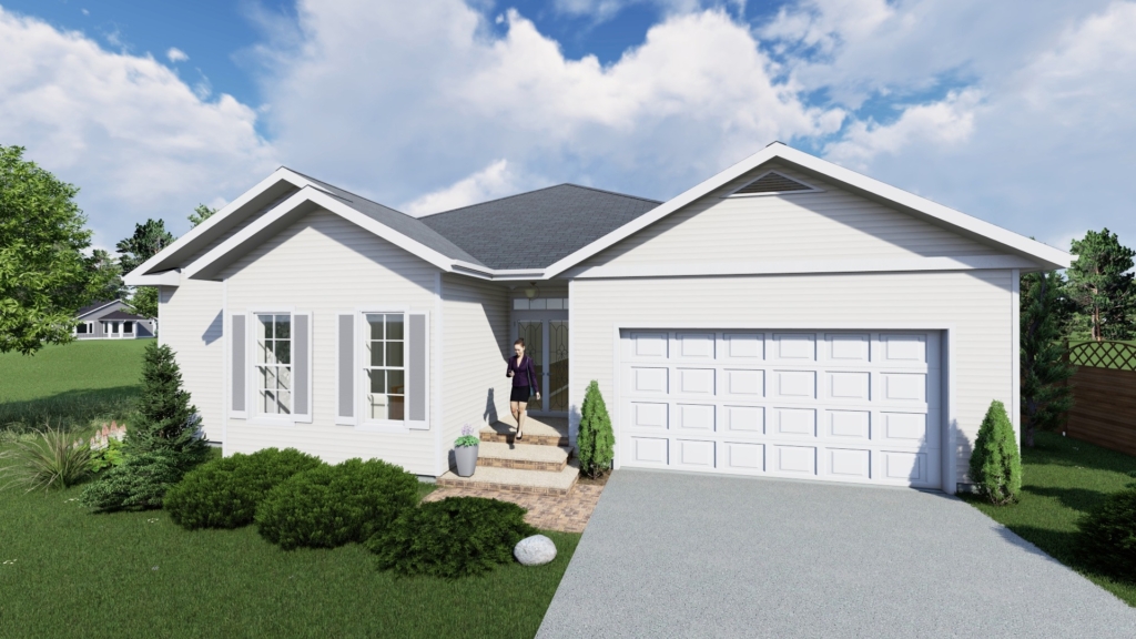 Scarlett Ranch House – Front View