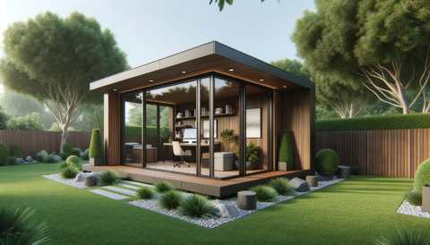 Garden Studio Plans – Exterior View